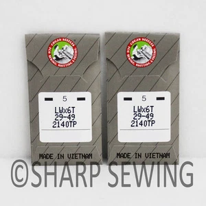 10 ORGAN 29-49 LWX6T SIZE#14 CURVED BLINDSTITCH NEEDLES(5 NDLS PER PACK) - Picture 1 of 1