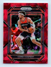 2022-23 Panini Prizm Red Ice Corey Kispert Washington Wizards #173