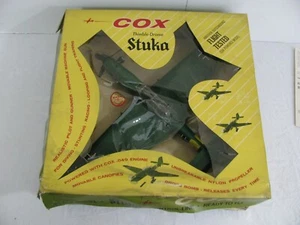 Cox Thimble Drome Control Line .049 Gas Stuka J-87 Dive Bomber Airplane Read! - Picture 1 of 22
