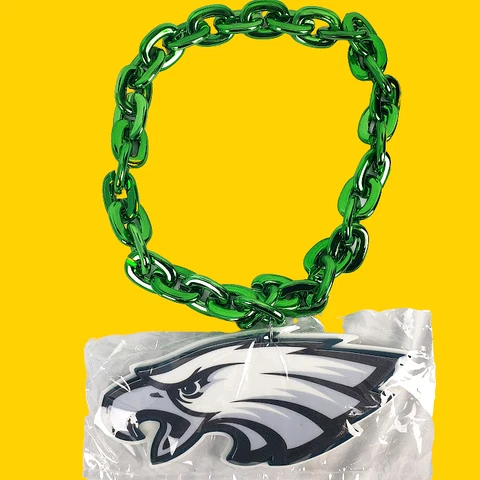 Philadelphia Eagles Fan Chain Necklace NFL Cover
