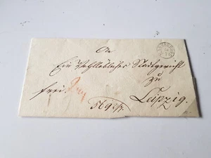 Lettera Vorphila 25.7.1837 Naumburg a.d. Sala, K1 #102 - Foto 1 di 2
