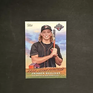 2023 Topps Pro Debut - Farm Fresh Futures #FF-1 Jackson Holliday (RC) - Picture 1 of 2