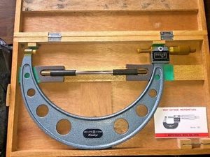 MITUTOYO NO. 193-131 DIGIT OUTSIDE MICROMETER 250-275MM 0.01MM CARBIDE TIPPED - Picture 1 of 6