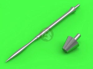 Tubo Pitot Master 1/32 Dassault Mirage III con adaptador Italeri IIIC 2505 AM-32-090 - Imagen 1 de 1