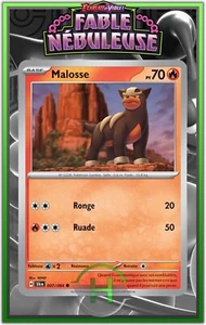 Malosse - EV6.5:Fable Nébuleuse - 007/064 - Carte Pokémon Française Neuve - Picture 1 of 1