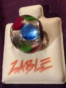 Echt Sterling Silber Murano Glas Perle BZ-1546 Lot KAY'S - Bild 1 von 1