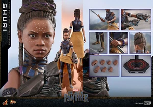 HOTTOYS HT MMS501 Black Panther Shuri Princess 1/6 Action Figure Action Figure - Picture 1 of 4