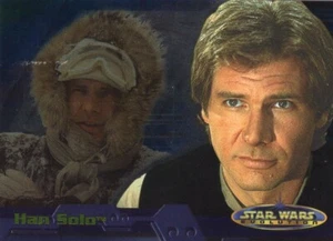 2001 Star Wars Evolution Topps Chase Foil Trading Card Han Solo 4A - Picture 1 of 2