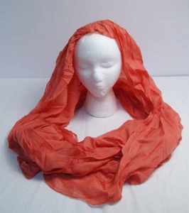 Do Everything in Love Infinity Scarf Salmon Peach One-Size Pre-Owned - Picture 1 of 8