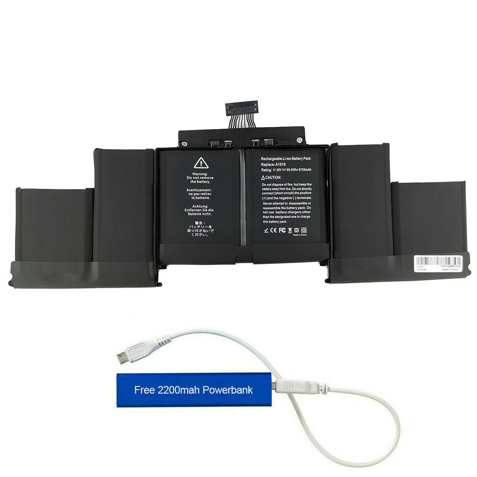 Apple 020-00079 6-Cells 99.5Wh Laptop Battery Replacement