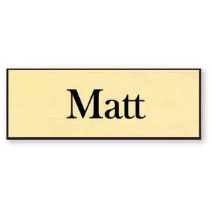 STAR WARS KYLA REN SNL TECH "MATT" NAME BADGE HALLOWEEN COSTUME PROP PIN BACK - Picture 1 of 3