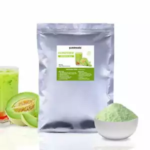 Honeydew Bubble Tea Premium Quaity Milk Powder Mix - Melon 1KG Boba Pearl Drink - Foto 1 di 2