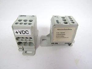 LOTE DE 2 bloques de distribución de auxiliares 1 polo 38049 80A 600V UL80A - Imagen 1 de 5