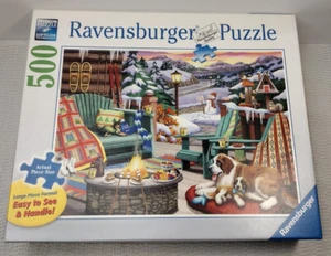 EXCELLENT Ravensburger APRES Ski ALL DAY Jigsaw Puzzle 500 PIECES Easy to Handle - Picture 1 of 6
