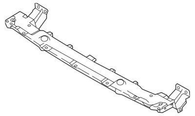 Barra de amarre superior genuina Volvo S90 V90CC miembro guía de aire 2017-2025 31651830 Foto 1 de 2