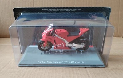 APRILIA GP VALENCIA , 1/18  MOTOGP MOTORCYCLE DIECAST, ALEIX ESPARGARO,2019, MIB - Image 1 of 4