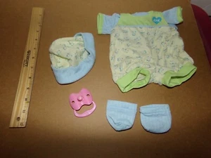 KOHLAUFNÄHER KINDER Babyland Kinder Baby Outfit mit Paci - Bild 1 von 2