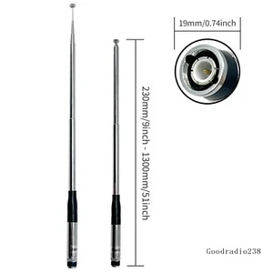 NH-31 27MHz 2.15dB CB Walkie Talkie Ręczna przedłużona antena składana - Zdjęcie 1 z 4