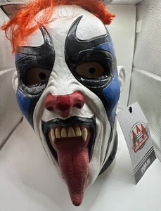 PSYCHO CLOWN OFFICIAL AAA MASK SIGNED AUTOGRAPH CMLL WWE AEW NJPW - Picture 1 of 2