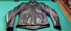 Motorradjacke IXS Gr. 102 -Racing- gebraucht - Bild 1 von 6