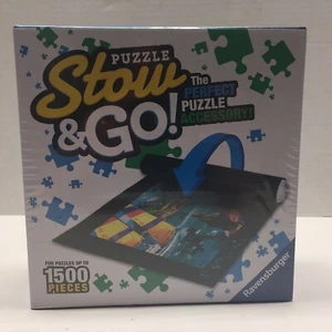 Ravensburger Puzzle Stow & Go 46x26 Black Mat holds 1500 pc Sealed FREE SHIP - Picture 1 of 4