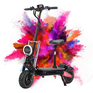 2025 S5 11inch Adult Electric Scooter 6000W Dual Motor With Seat 60V 38AH 55MPH - Picture 1 of 17