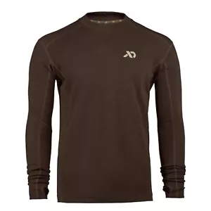 First Lite Men’s Kiln Long Sleeve Crew Shirt - Merino Wool Midweight Camo Hun... - Picture 1 of 9