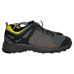 Keen Explore Men's Size 12 Gray Hiking Shoes Waterproof Lace Up Low Top Sneakers - Picture 1 of 15