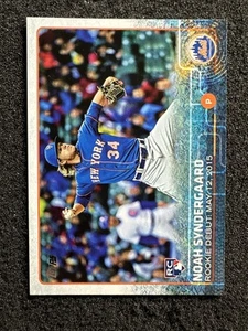 NOAH SYNDERGAARD #US234 2015 Topps Actualización Serie Novato Debut CANTIDAD - Imagen 1 de 2