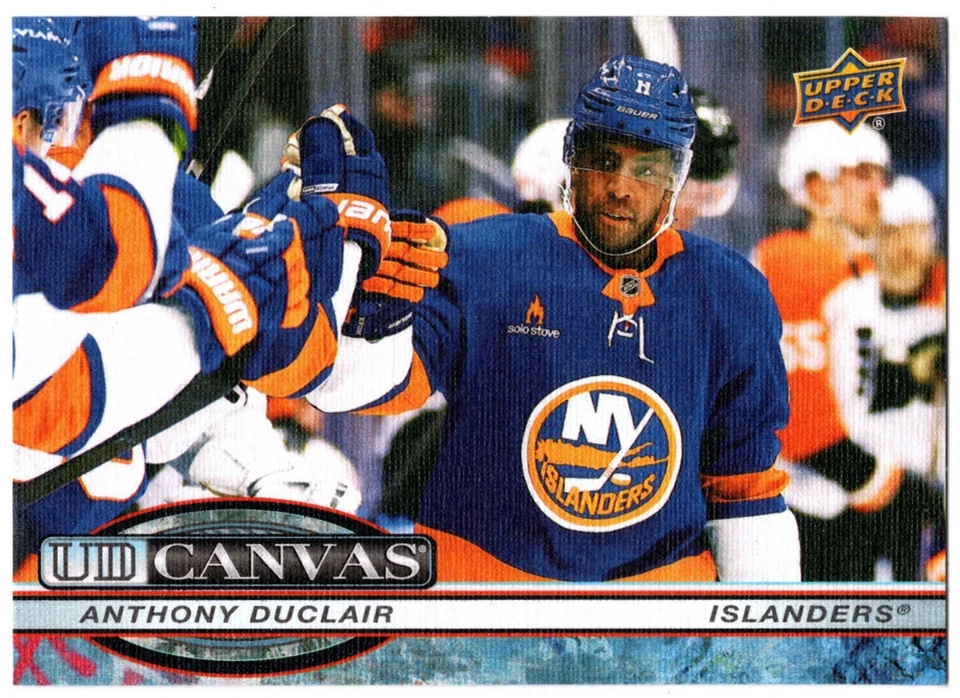 2025-26 Upper Deck Series 1 UD Canvas ANTHONY DUCLAIR #C-75 Islanders - Image 1 of 1