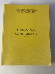 ESP Ultrasound Abdominal Sonography 2020 workbook - Picture 1 of 8