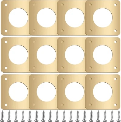 Portal de protección de agujeros para casa de pájaros de metal de 12 piezas Bluebird House Proteger para habitación de pájaros Foto 1 de 4