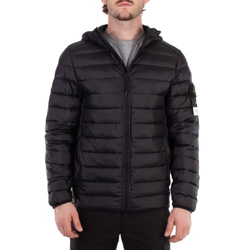 Piumino leggero con cappuccio Stone Island