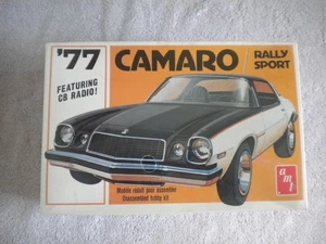 NOS 1977 CAMARO RALLY SPORT HT AMT SEALED MODEL KIT T490 - Picture 1 of 6