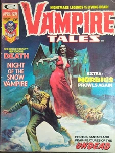 VAMPIRE TALES 4 **SOLID COPY** EARLY SOLO MORBIUS BORIS VALLEJO ART - Picture 1 of 12