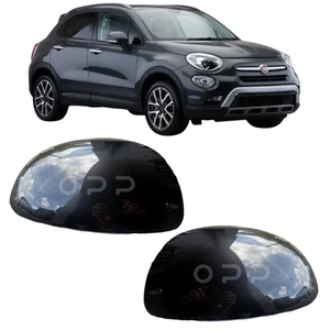 Cubierta de espejo retrovisor pintado gris metálico para Fiat 500X 2015-2021 - Imagen 1 de 5