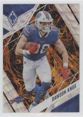 2022 Panini Phoenix Lava /175 Dawson Knox #3 - Image 1 of 2
