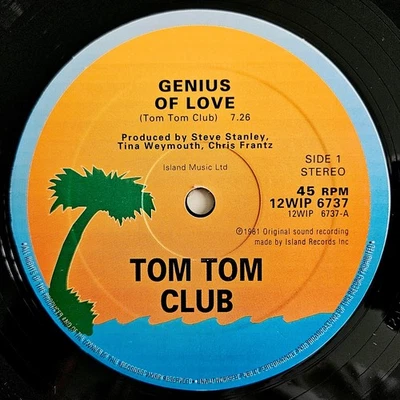 NEW WAVE / SYNTH-POP - TOM TOM CLUB - GENIUS OF LOVE - ORIGINAL IMPORT - Image 1 of 4