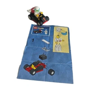 LEGO City Town 6436 Go Kart 1999 Set w/ Minifigure & Instructions Vintage - Bild 1 von 10