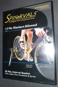 SPINERVALS - 1.0 No Slackers Allowed - Indoor Cycling Workout DVD - Picture 1 of 3
