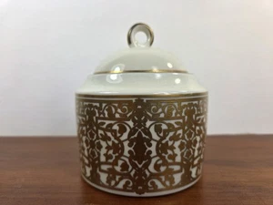 Zuccheriera e barattolo latte Mikasa oro Giappone fine Cina - Foto 1 di 10