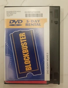 BLOCKBUSTER VIDEO RENTAL SCARY MOVIE 2 DVD - Aurora Illinois - Picture 1 of 5