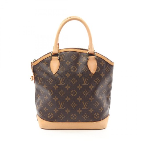 LOUIS VUITTON（LV） Borsa a mano Louis Vuitton Lockit M40102 Monogram tela pelle marrone usata LV