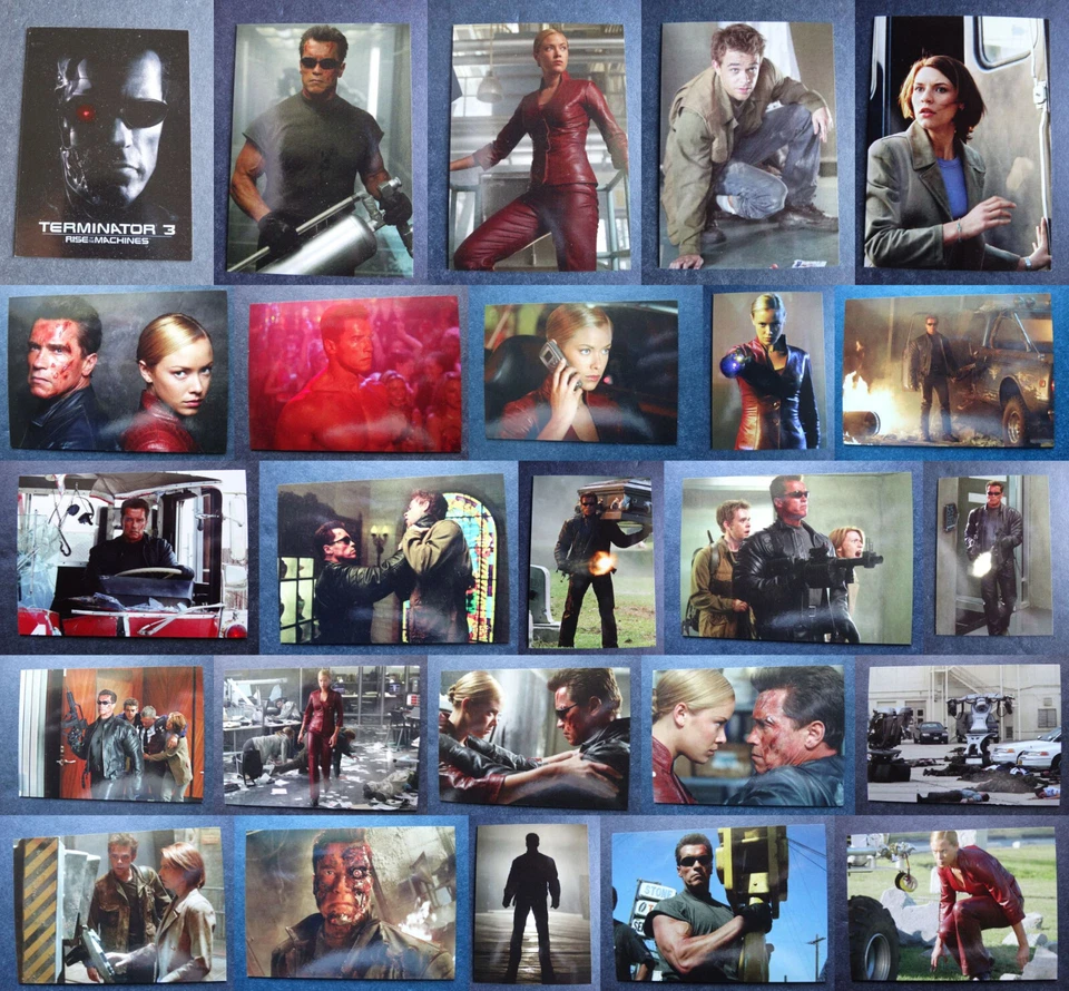 2003 Comic Images Terminator 3 Rise Machines Card Complete Yur Set U Pick 1-72 - Image 1 of 1