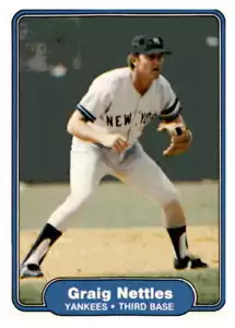 1982 Fleer Graig Nettles 46 - Picture 1 of 2