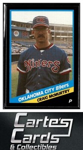 Craig McMurtry 1988 CMC Oklahoma City 89ers #4  Texas Rangers