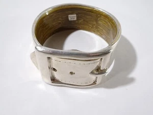 Abercrombie & Fitch Round Two Row Crystal Ribbon Tie Link Bracelet NIP 69 - Picture 1 of 10