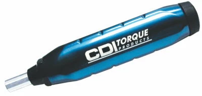 Destornillador de par hexagonal de ajuste único hembra de accionamiento de 1/4" 4-40 in lb - par CDI Foto 1 de 2