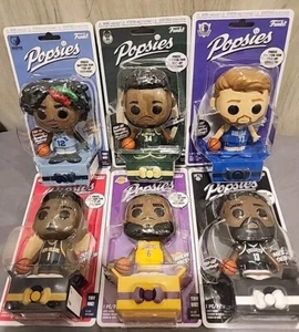 Funko Popsies Lot Of 6 Lakers, Brooklyn, New Orleans, Grizzles, Dallas, Milwauke - Picture 1 of 7