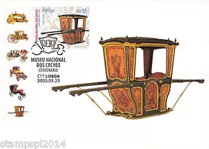 PORTUGAL MAXIMUM CARD COACHES MUSEUM , "Liteira" SEC. XVIII - Foto 1 di 2